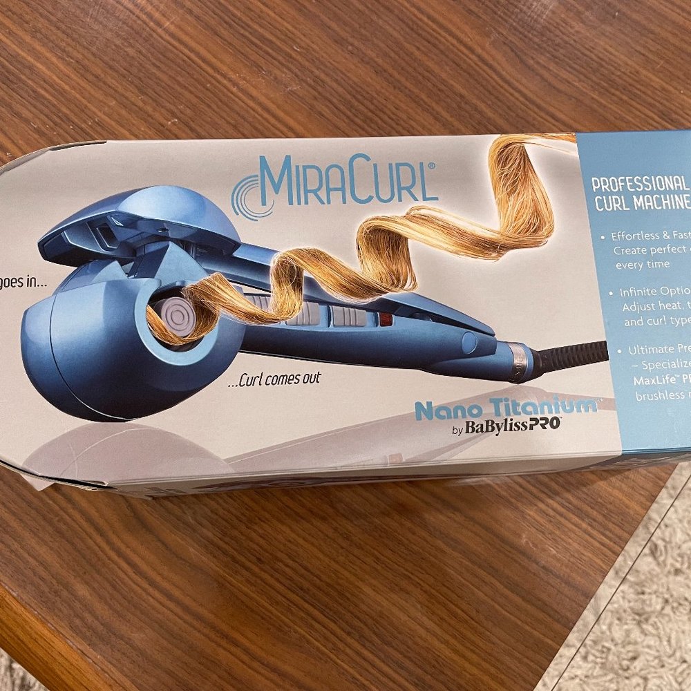 (New in Box) Babyliss Pro Nano Miracurl Iron (Retail, $139)